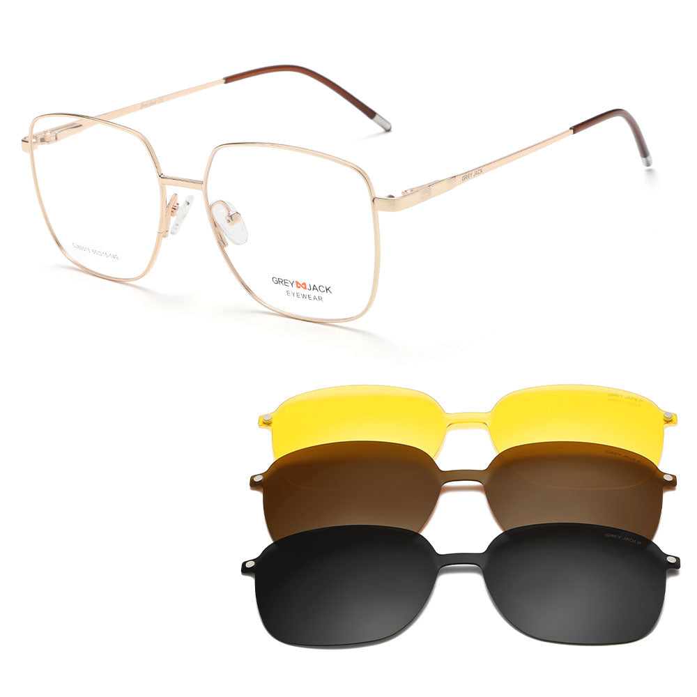 Gold Brown Frame