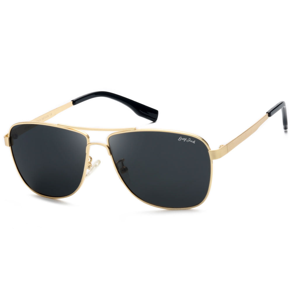 GREY JACK Big Size Polarized Sunglasses for Men Women 8919