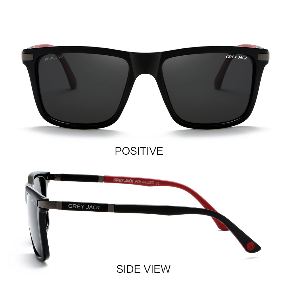 Shine Black Gun Frame Black Lens