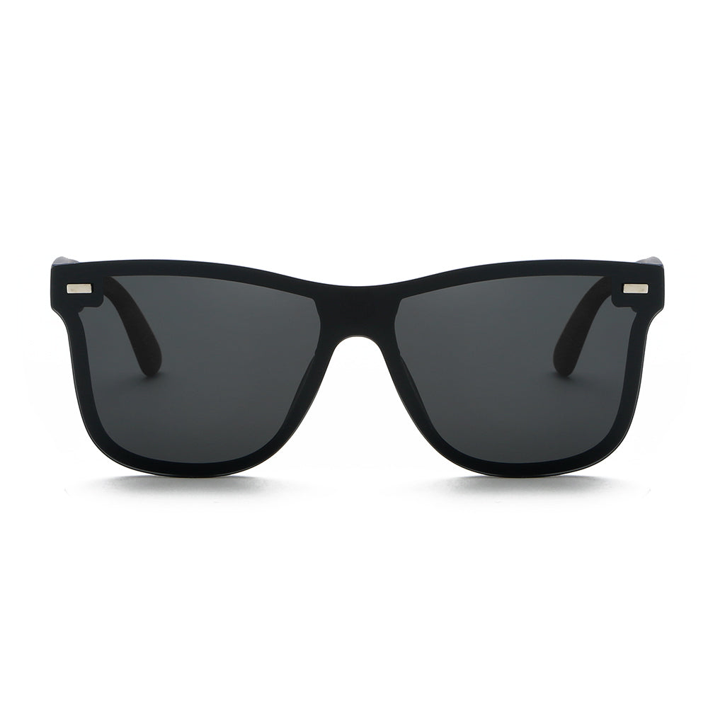 Matte Black Frame Black Lens