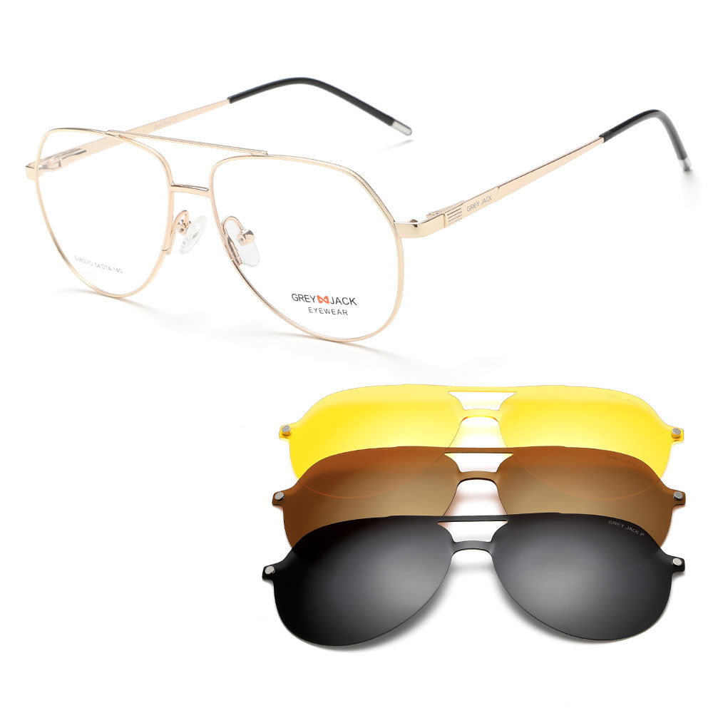 Gold Black Frame