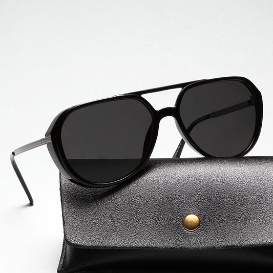 Men Retro Casual Pilot All-Match Polarized Sunglasses