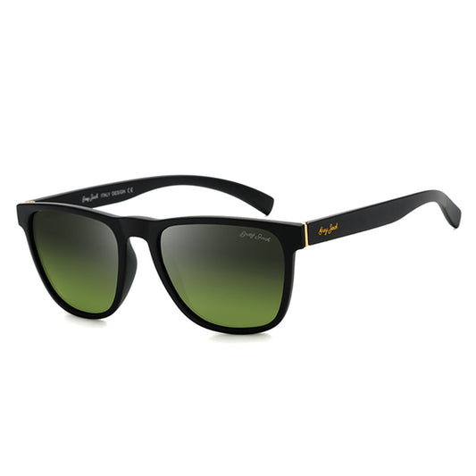 Matte Black Frame Double Green Lens