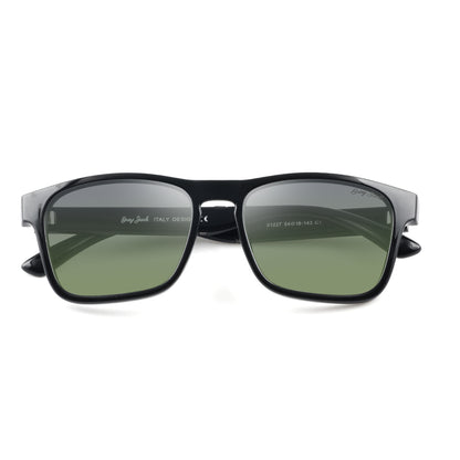 Shine Black Frame Double Green Lens