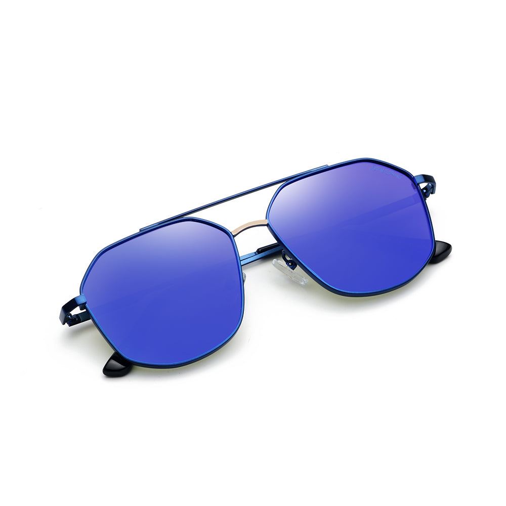 Blue (Gold) Frame Blue Lens