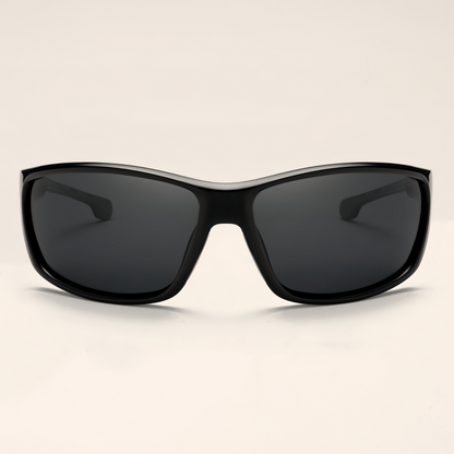 Men Cool Fashion Wrap-Around Poalrized Sports Glasses 1801