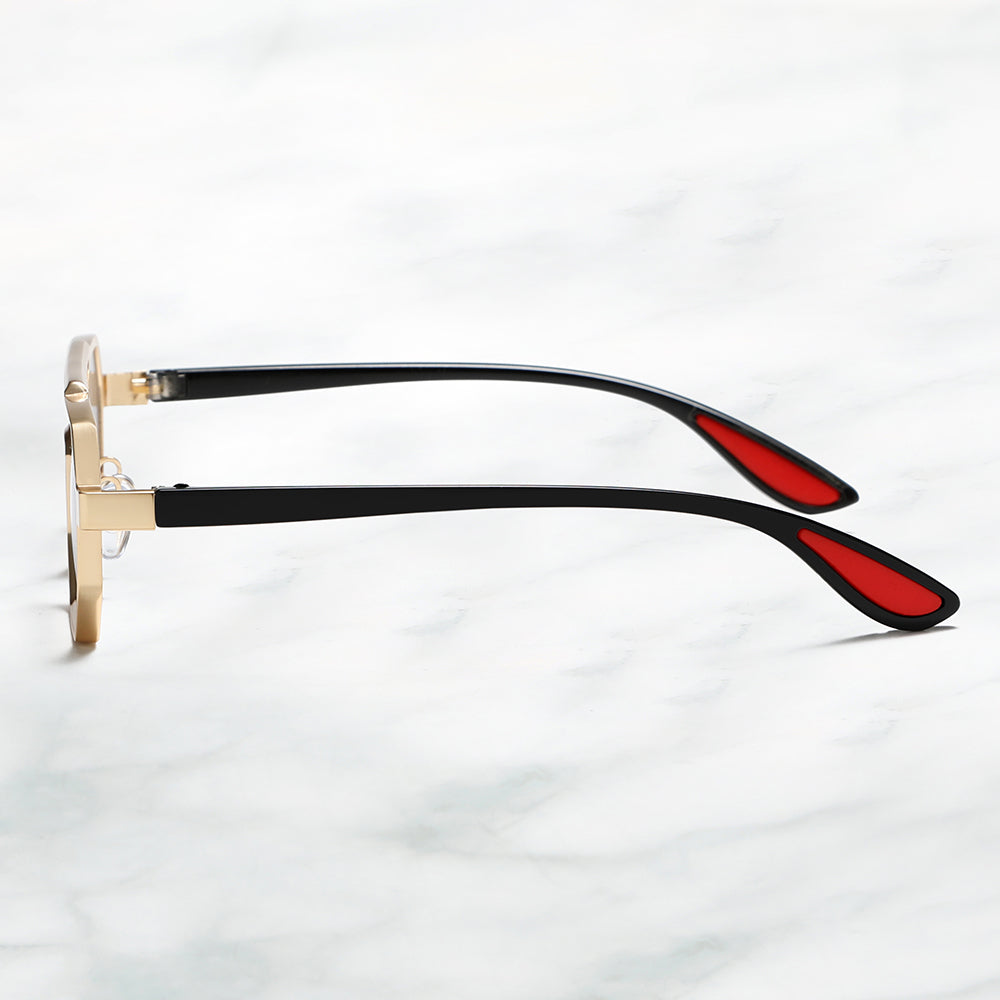 Stylish Metal Geometric Small Punk Sunglasses for Men Women 2278