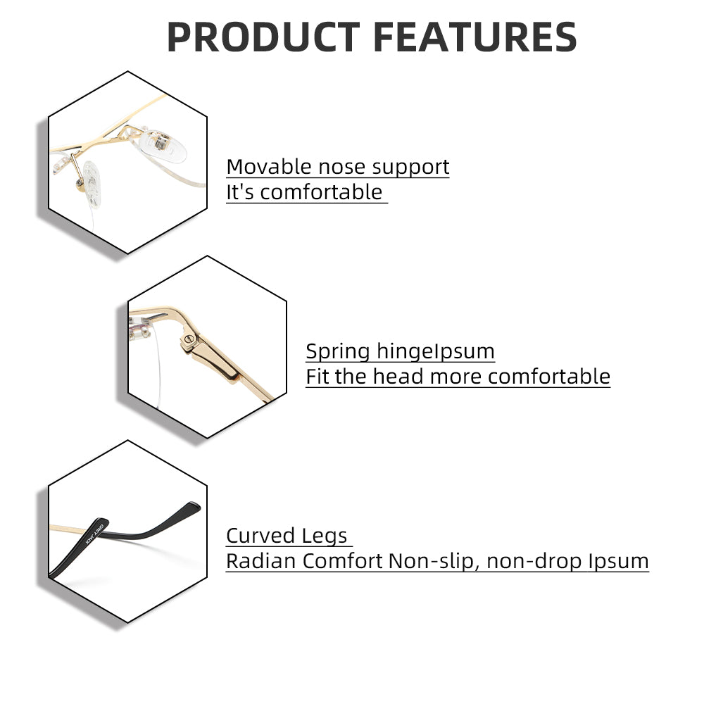 Gold Black Frame