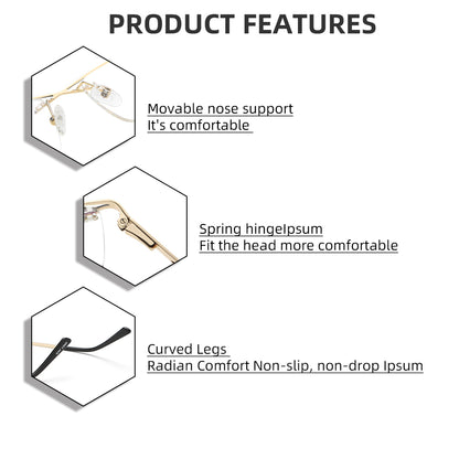 Gold Black Frame