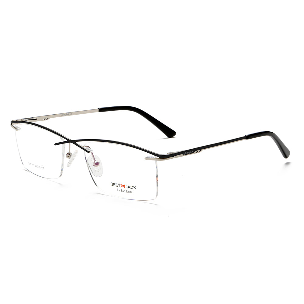 Silver Black Frame