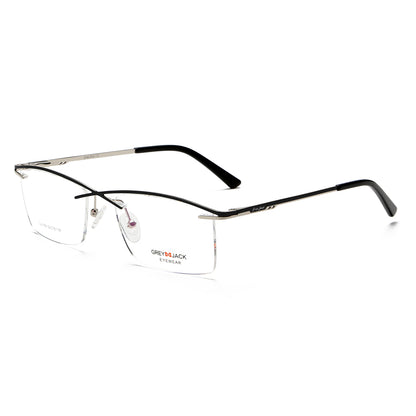 Silver Black Frame