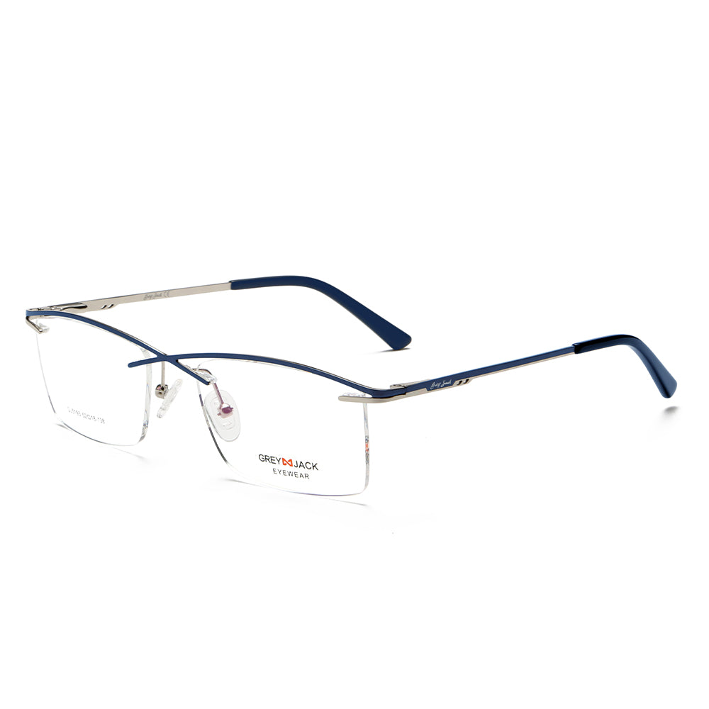 Silver Blue Frame