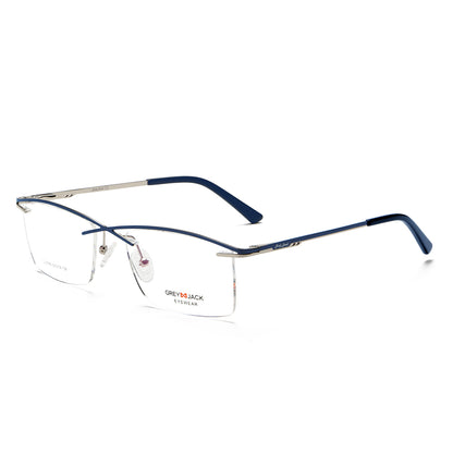 Silver Blue Frame