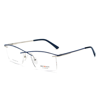 Silver Blue Frame