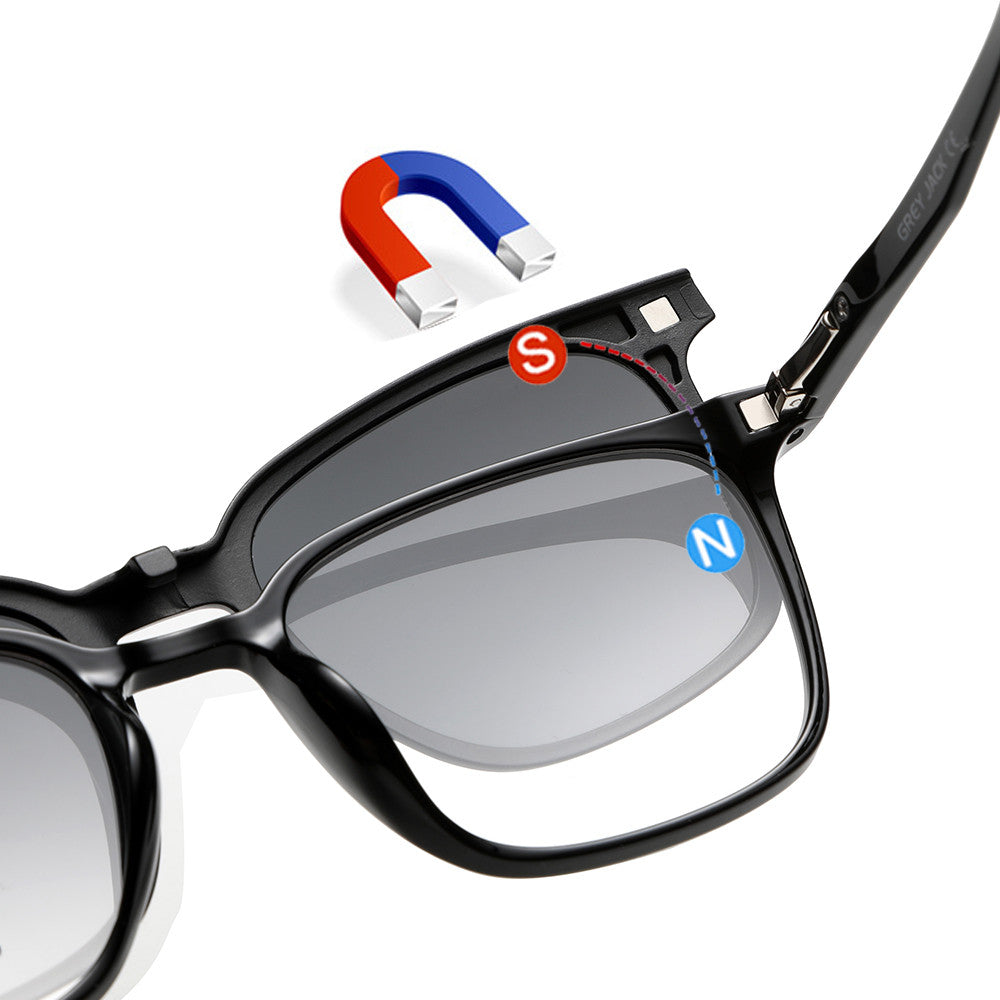 3 in 1 Polarized Magnetic Clip On Glasses 6201