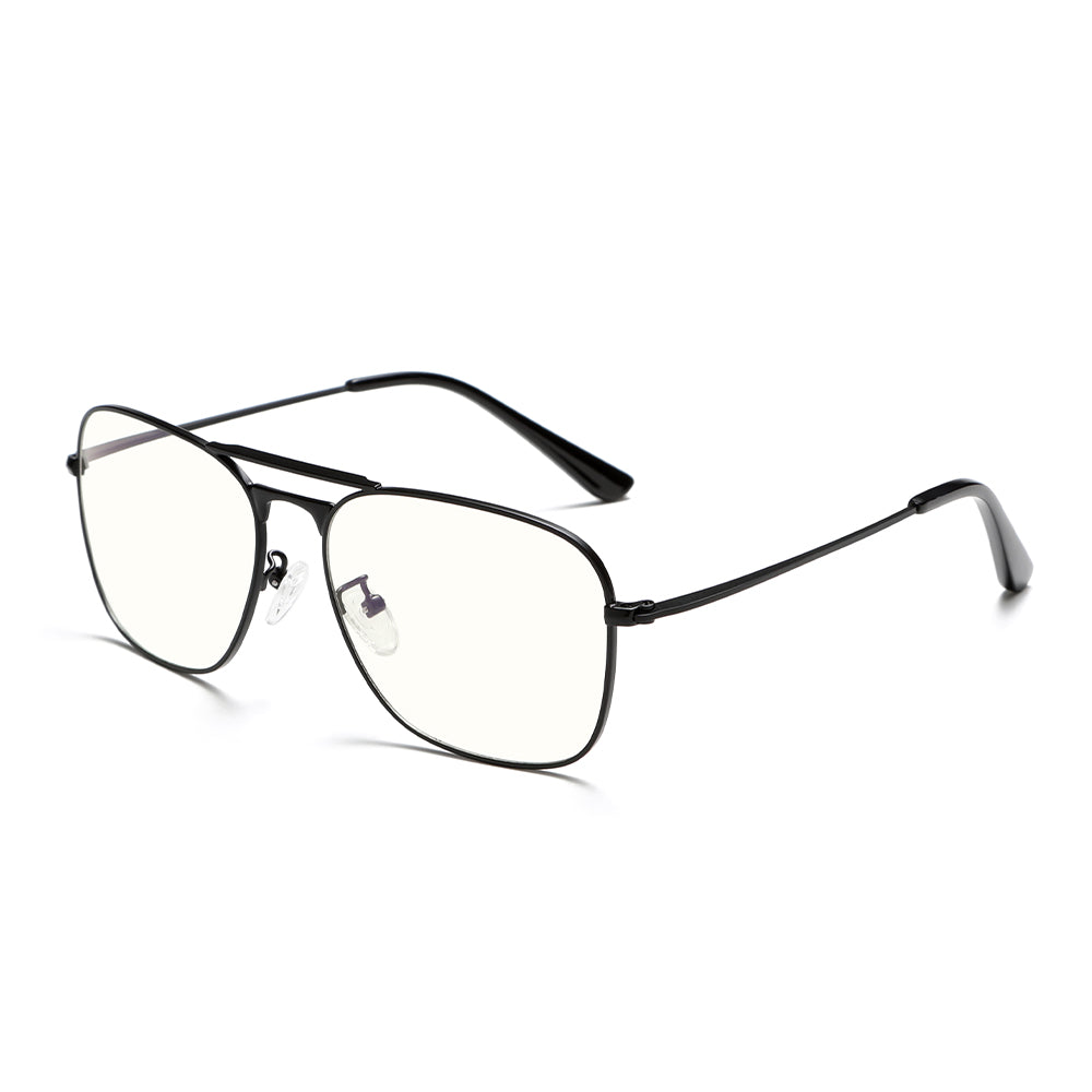 High-End Stainless Steel Frame Fashion Anti Blue Light Glasses G039OP