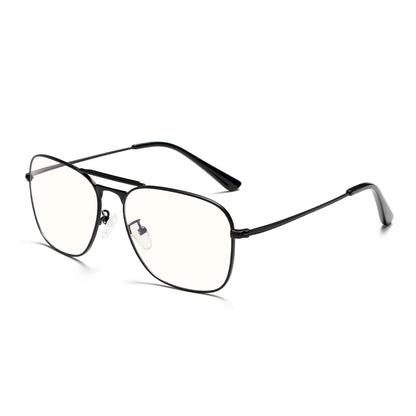 High-End Stainless Steel Frame Fashion Anti Blue Light Glasses G039OP