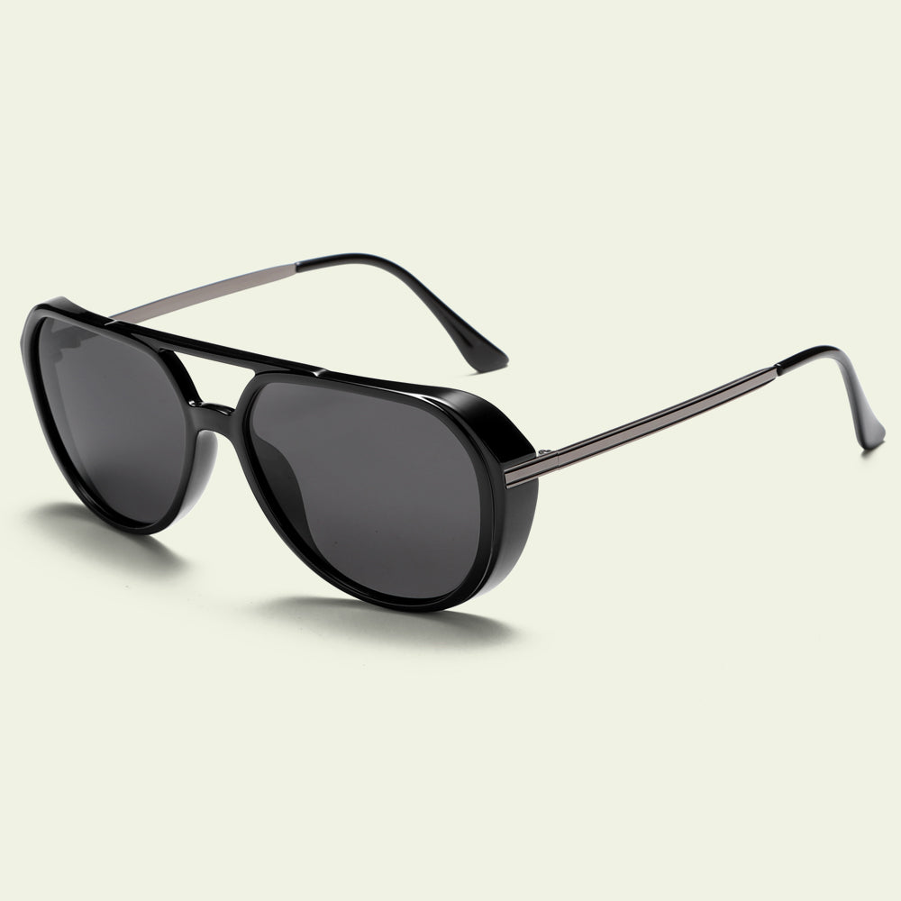Men Retro Casual Pilot All-Match Polarized Sunglasses