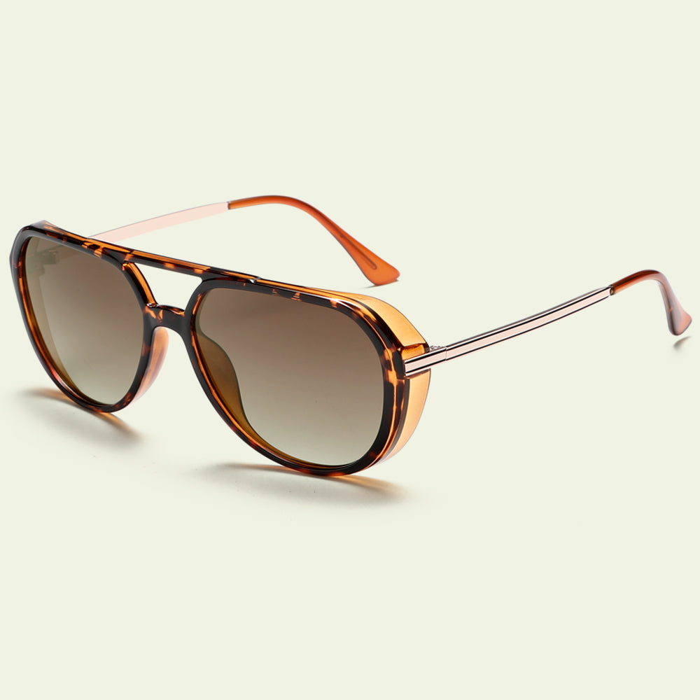 Men Retro Casual Pilot All-Match Polarized Sunglasses