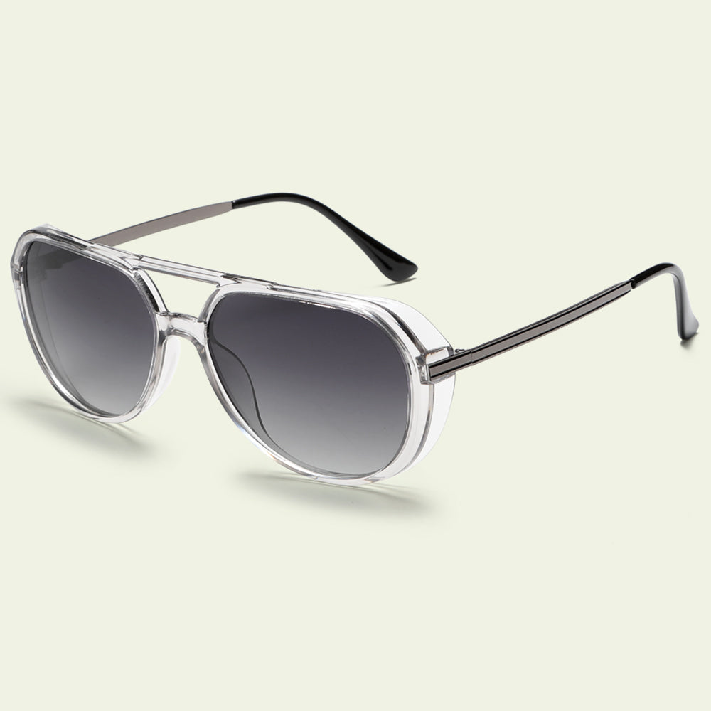 Men Retro Casual Pilot All-Match Polarized Sunglasses