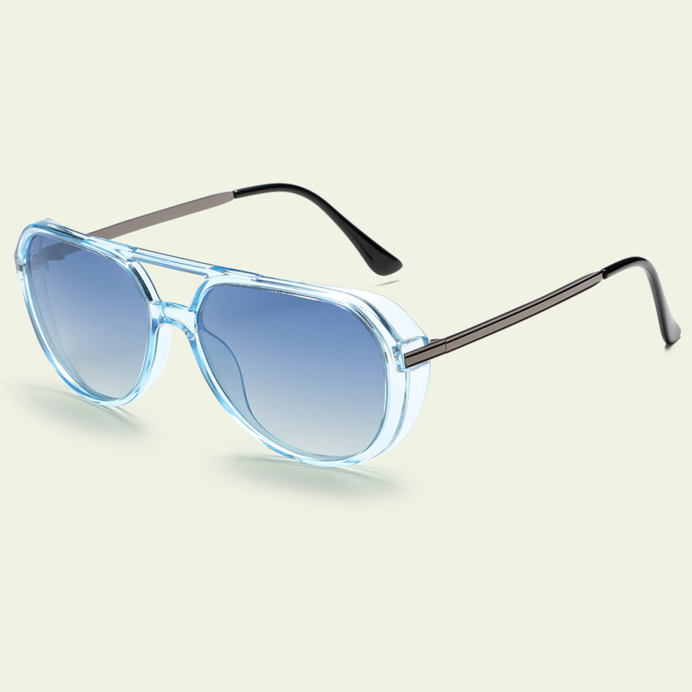 Men Retro Casual Pilot All-Match Polarized Sunglasses