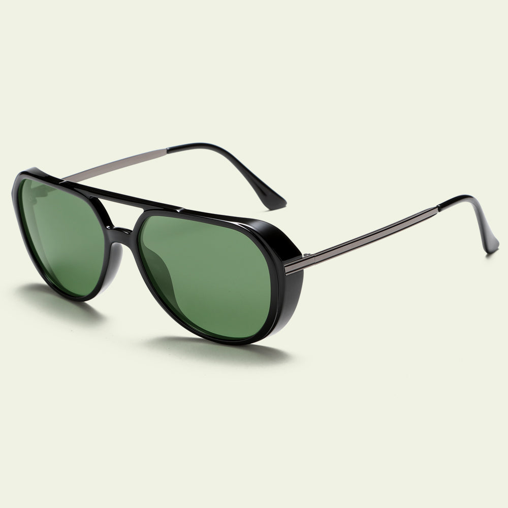Men Retro Casual Pilot All-Match Polarized Sunglasses