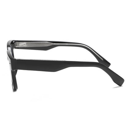 High-End Vinatge Square Anti Blue Glasses with Spring Legs K027