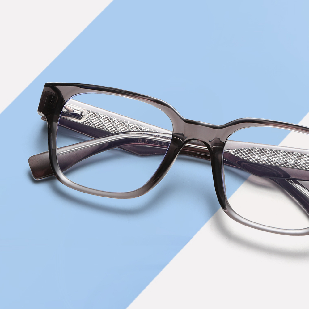 Retro High Quality Branded Designed Square Anti-Blue Light Glasses K029