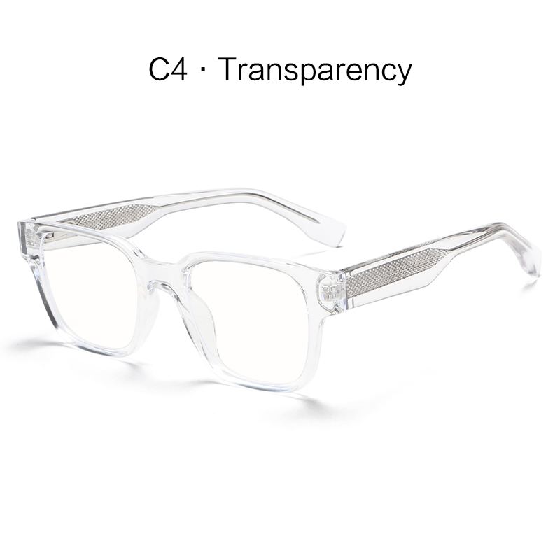Retro High Quality Branded Designed Square Anti-Blue Light Glasses K029