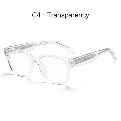 Retro High Quality Branded Designed Square Anti-Blue Light Glasses K029
