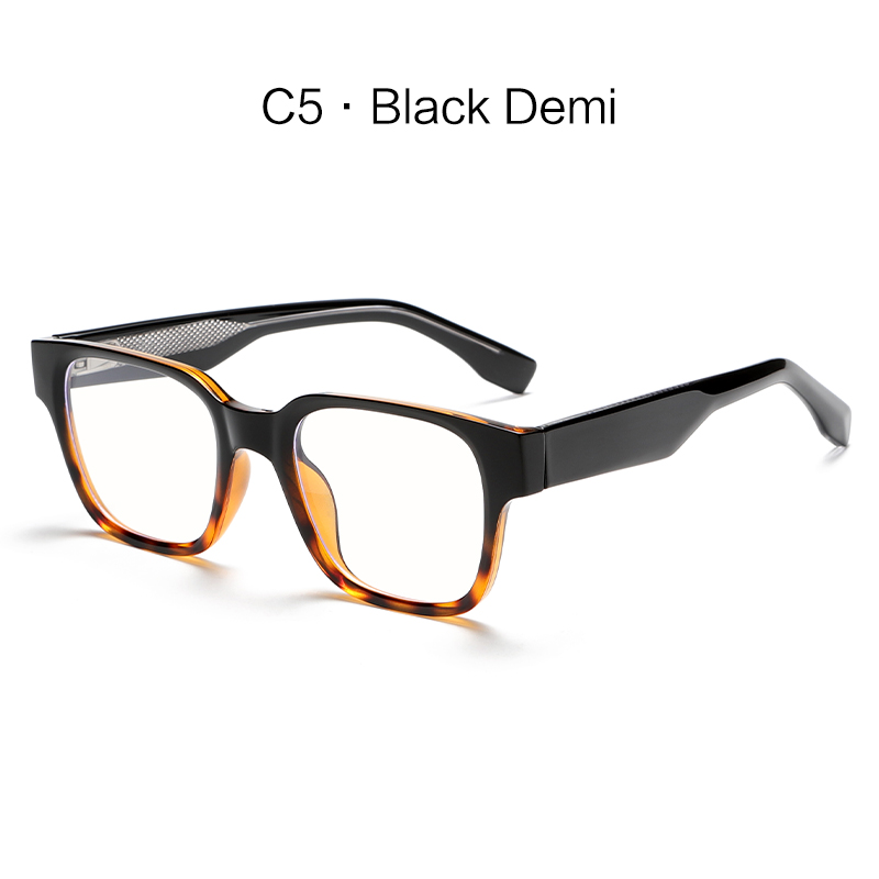 Retro High Quality Branded Designed Square Anti-Blue Light Glasses K029