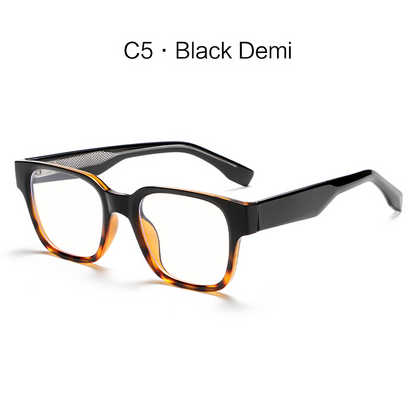 Retro High Quality Branded Designed Square Anti-Blue Light Glasses K029