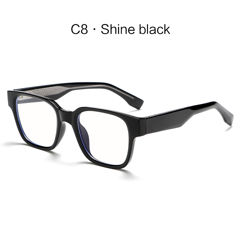 Retro High Quality Branded Designed Square Anti-Blue Light Glasses K029