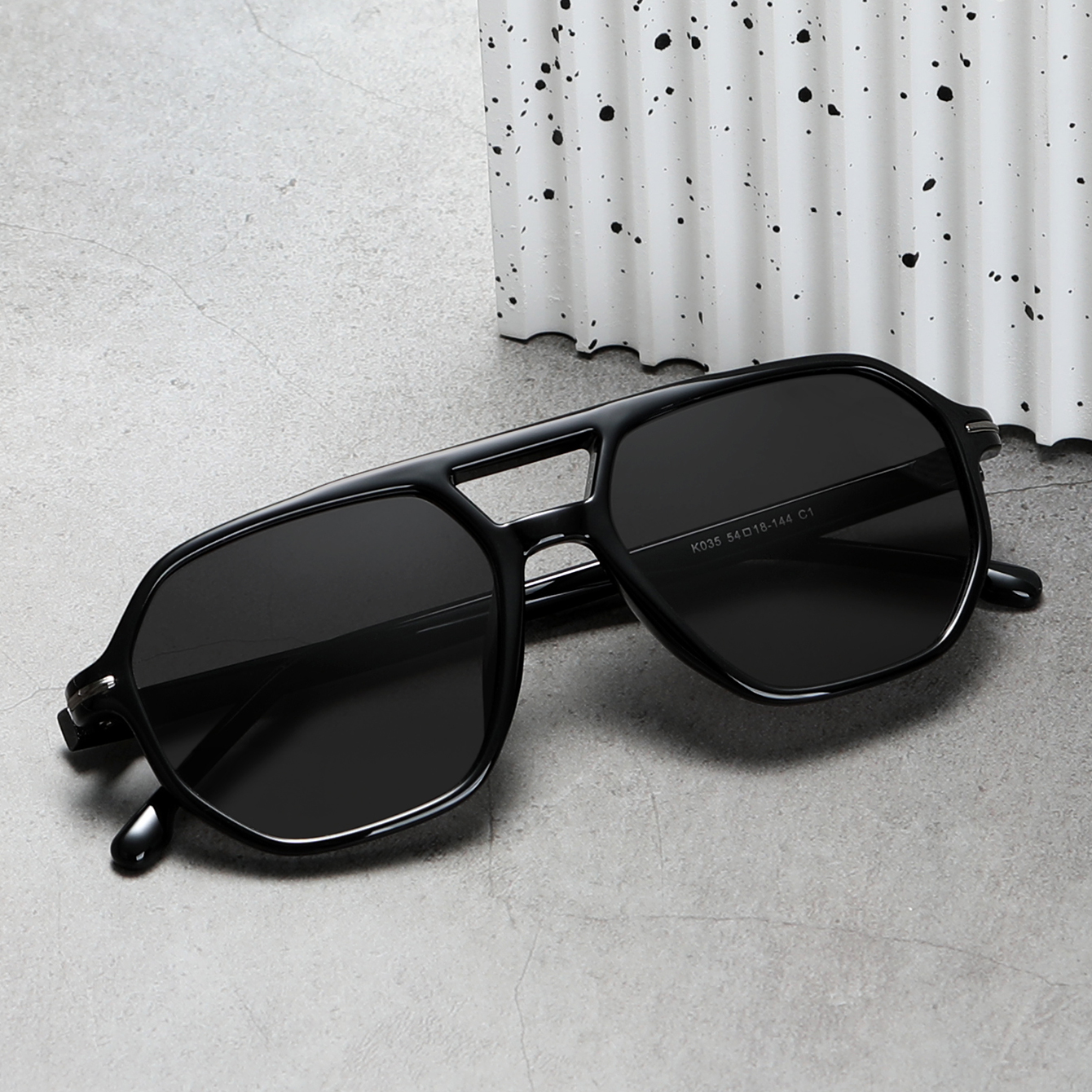 Fashion High Quality Polarized Square Sunglasses Shades K035