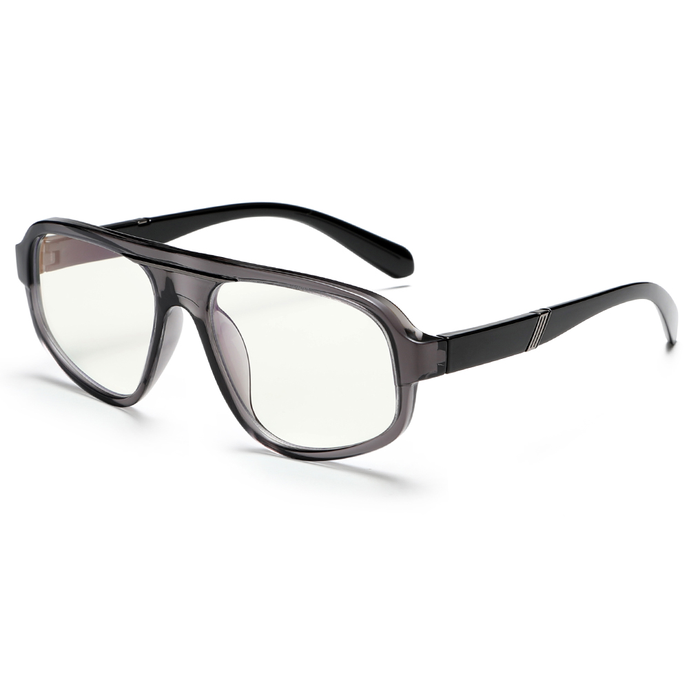 Retro Minimlist Black Eyeglasses For Computer Gaming TV Mobile Phone K040