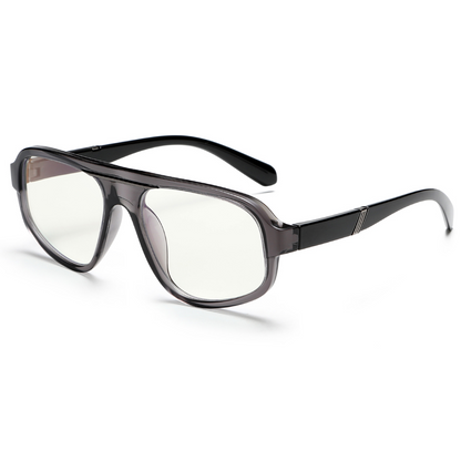 Retro Minimlist Black Eyeglasses For Computer Gaming TV Mobile Phone K040