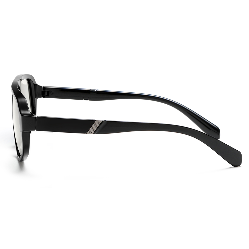 Retro Minimlist Black Eyeglasses For Computer Gaming TV Mobile Phone K040