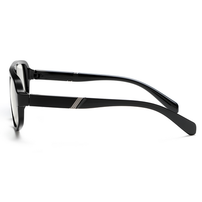 Retro Minimlist Black Eyeglasses For Computer Gaming TV Mobile Phone K040