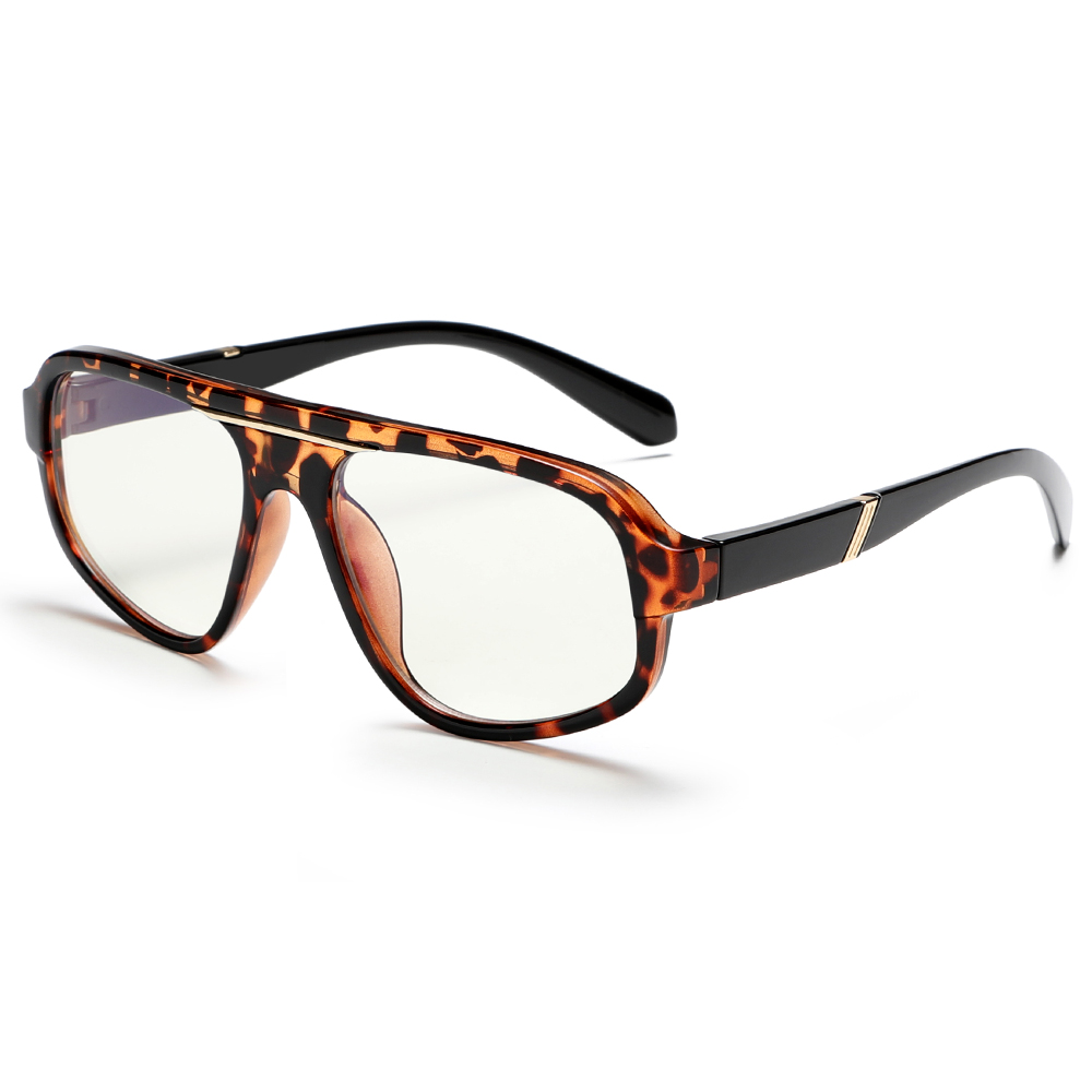 Retro Minimlist Black Eyeglasses For Computer Gaming TV Mobile Phone K040