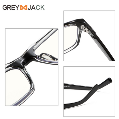 High-End Simple Large Recatngle Frame Fashion Eyeglasses K047