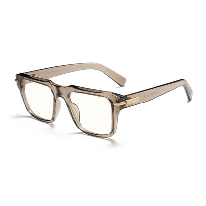 High-End Simple Large Recatngle Frame Fashion Eyeglasses K047