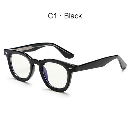 Vintage Branded Designed Large Square Fashion Anti-Blue Light Glasses KG2530OP