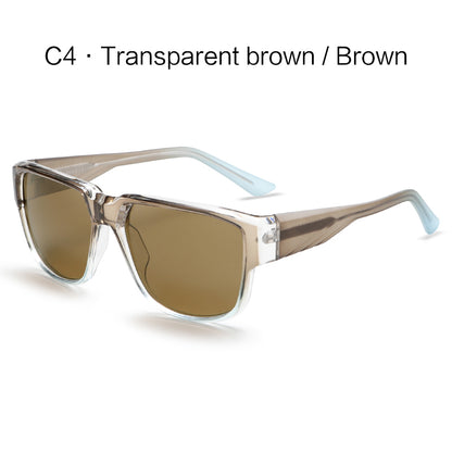 Vintage High Quality Large Frame Polarized Sunglasses KG2558