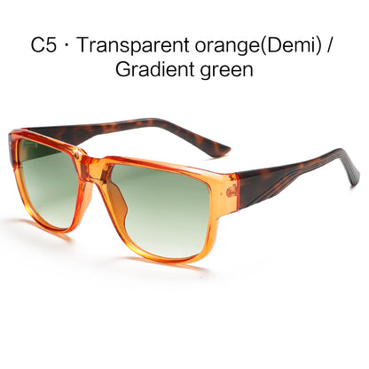 Vintage High Quality Large Frame Polarized Sunglasses KG2558