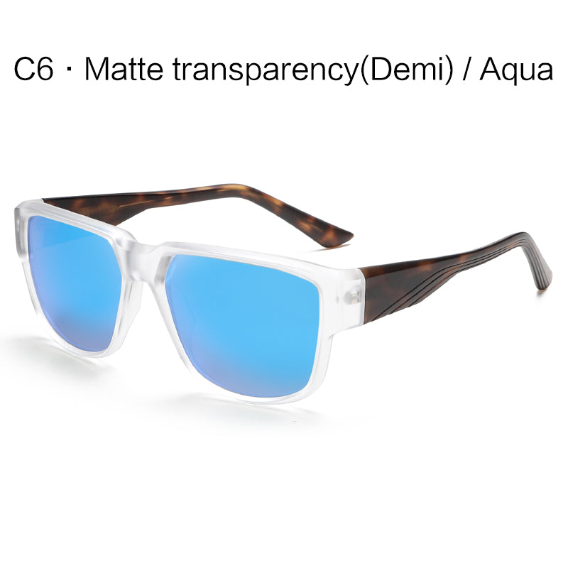 Vintage High Quality Large Frame Polarized Sunglasses KG2558