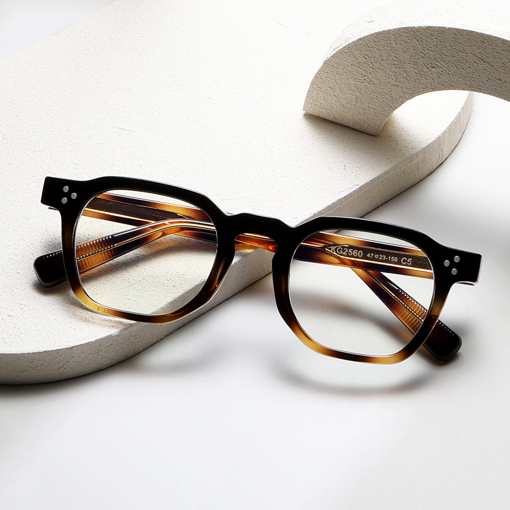 Classic Fashion Square Anti Blue Glasses for Eye Protection KG2560OP