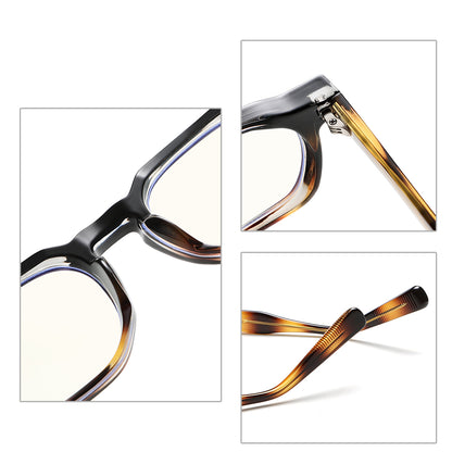 Classic Fashion Square Anti Blue Glasses for Eye Protection KG2560OP