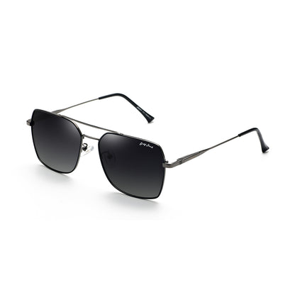 Gun Frame Gradient Black Lens