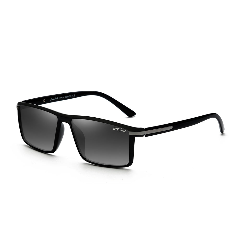 Black Frame Gradient Black Lens