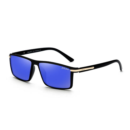 Black Frame Blue Lens